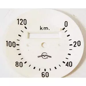 Pannonia kilométer óra számlap "120km/h"  egyenes