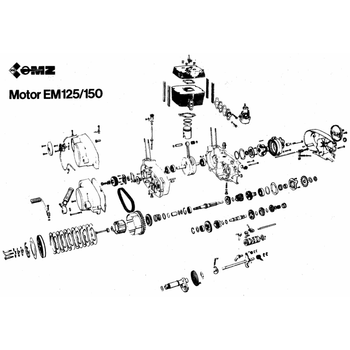 Motorblokk alkatrész